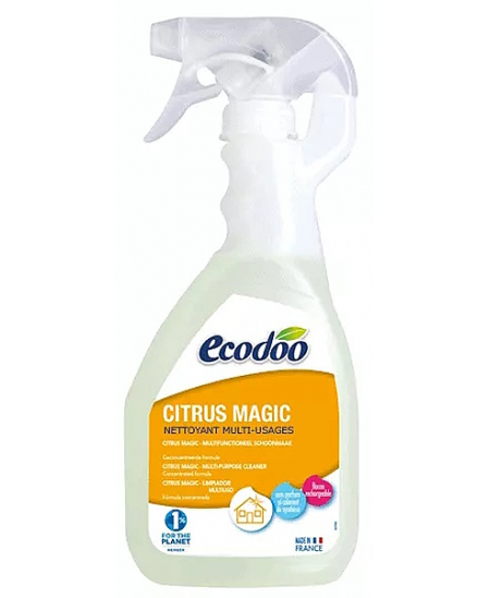 Ecodoo Nettoyant et désinfectant multi usages Citrus magic 500 ml