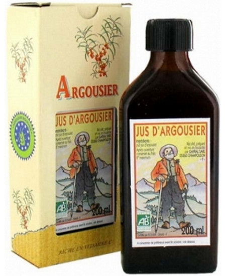 Gayral - Jus d'Argousier bio non sucré - 200 ml