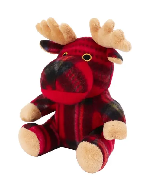 Maison et jardin：Peluche de Noël pour chien cerf avec sifflet coloris rouge Wouapy - Grand modèle