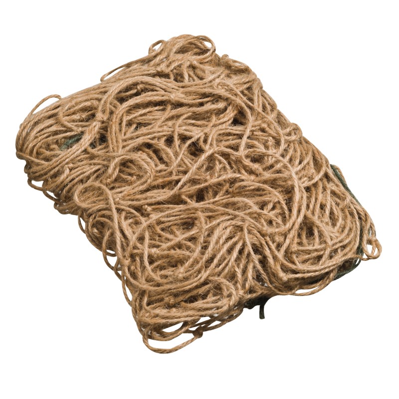 Filet à ramer en jute naturel pour potager - 2 formats
