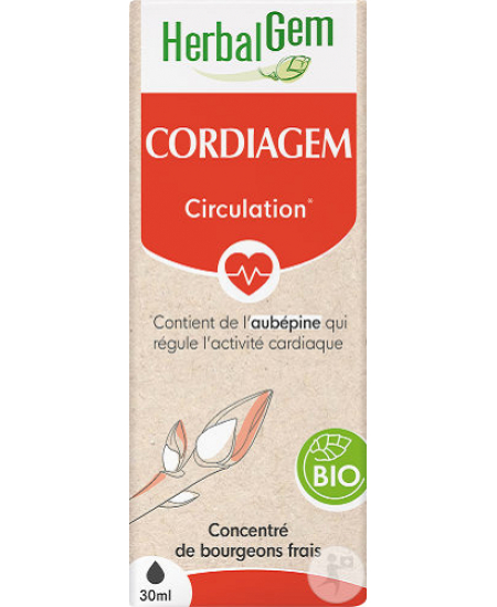 Herbalgem Gemmobase - Cordiagem Bio Flacon compte gouttes - 30 ml