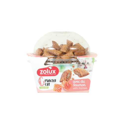 FRIANDISE POUR CHAT 'CRUNCHY CAT' ZOLUX® - SAUMON - 80G