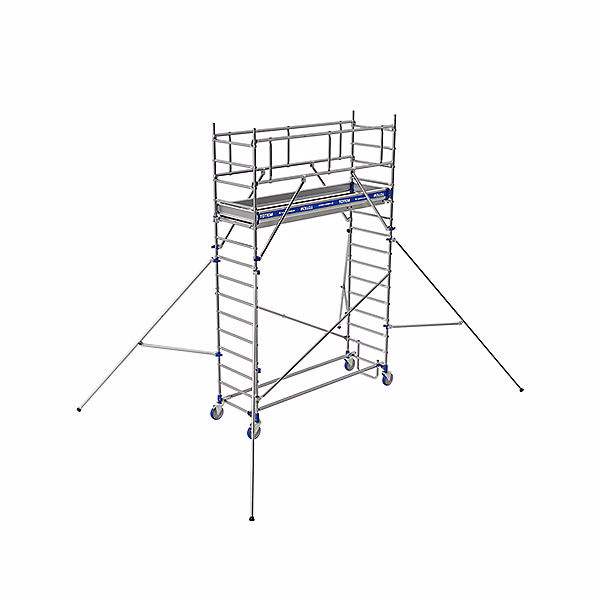 Echafaudage roulant en aluminium – Hauteur de travail max 4.85m | 22403730