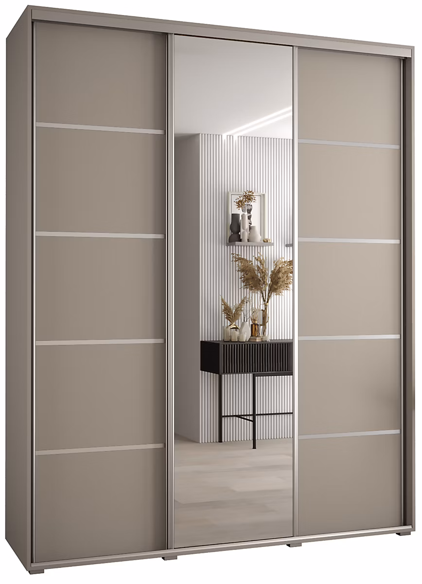 Armoire Dakota 5 a portes coulissantes 190/45/235 – 3 portes