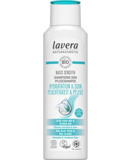 Lavera - Shampooing Basis Sensitiv Hydratation et Soin - 250 ml