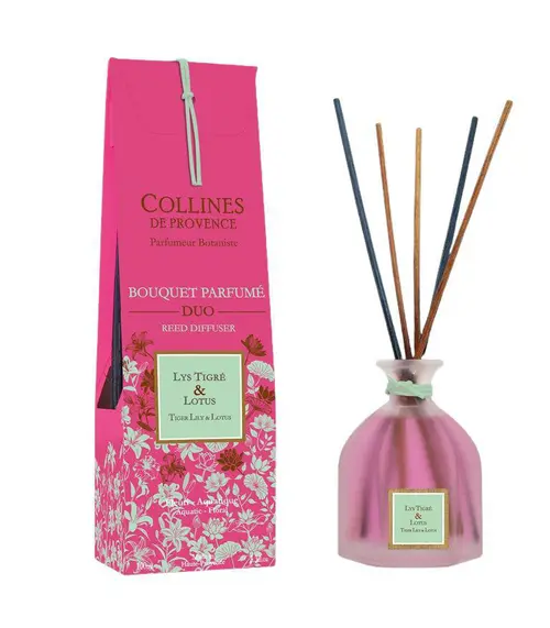 Tendance jardin：Bouquet parfumé senteur lys tigré Collines de Provence - 100 ml