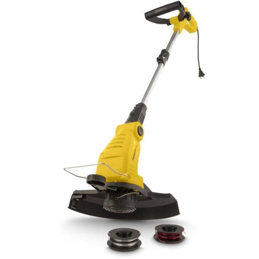POWERPLUS Coupe-bordure - POWERPLUS - 450 W - Ø 300 mm - Tete inclinable - Perche télescopique
