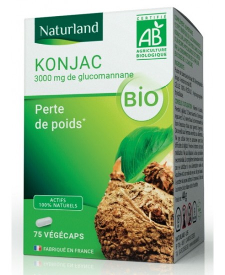 Naturland - Konjac - 75 Végécaps