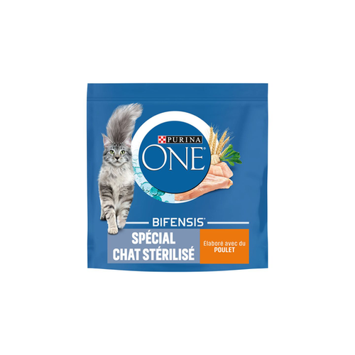 CROQUETTES CHAT PURINA® ONE® STERILISED POULET - 1.5KG