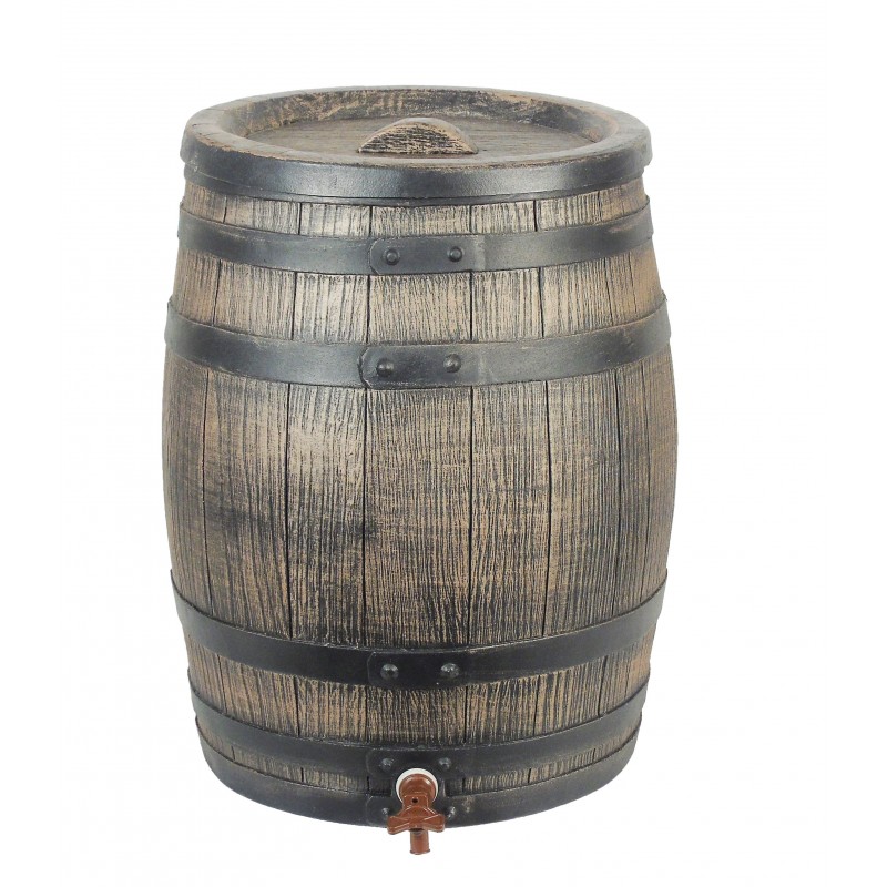 Récupérateur d'eau barrique - 50 à 120L anti-UV