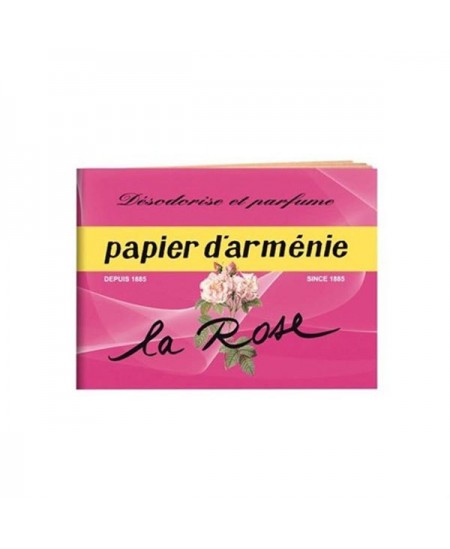 Papier d'Arménie - Le Carnet - La Rose