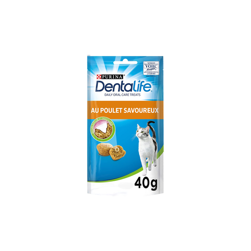 FRIANDISES CHAT PURINA® DENTALIFE® POULET - 40GR