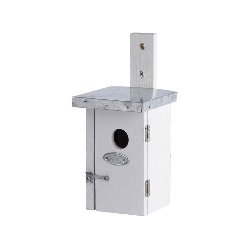 Nichoir en bois pour roitelet - toit en zinc