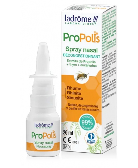 Spray nasal Propolis Bio+ thym et eucalyptus 20ml
