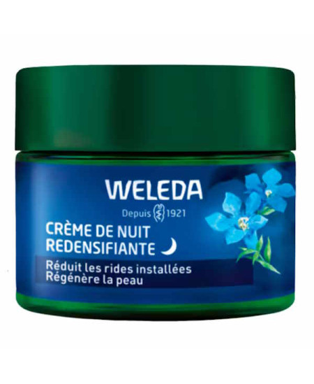 Weleda Crème de nuit redensifiante Gentiane bleue et Edelweiss 40ml