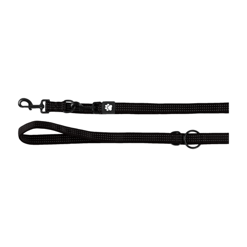 LAISSE D'ENTRAÎNEMENT ZORBA FLAMINGO® - NOIR - 200CM