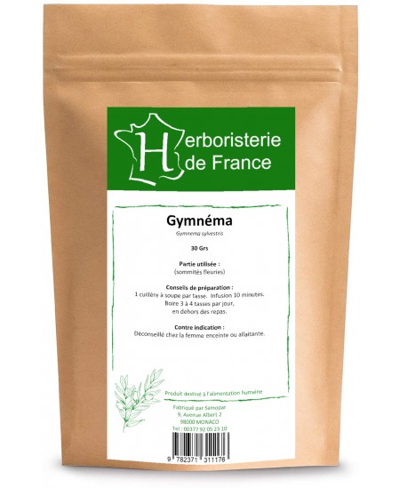 Herboristerie de France - Tisane Gymnema Sylvestris - 30 gr
