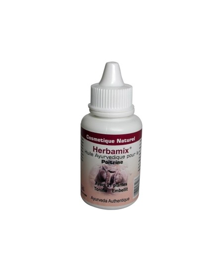 Kerala Nature - Huile ayurvédique poitrine et cou aux 21 plantes - 50 ml