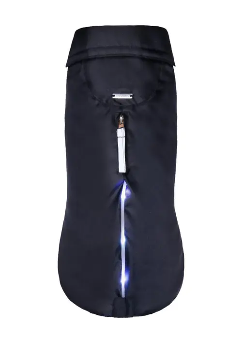 Sélection pratique：Manteau imperméable pour chien coloris noir Wouapy LED - Taille 42