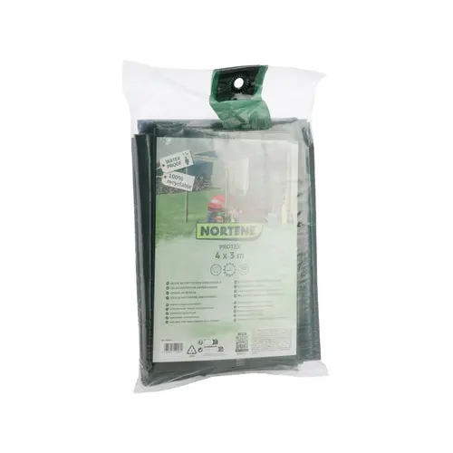 Pratique jardin：Bâche renforcée coloris vert 4x3 m