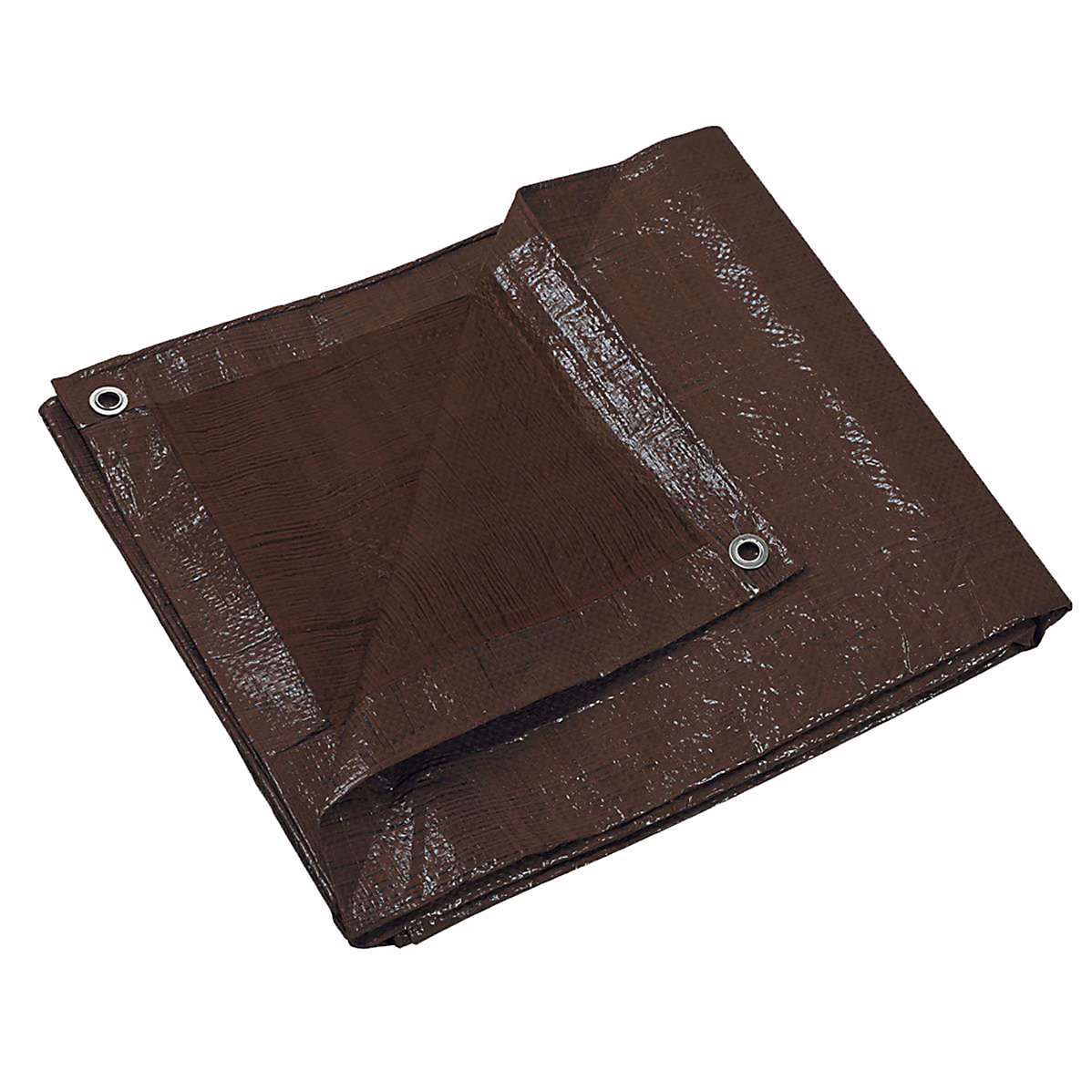 Bâche protection renforcée 120gr/m² 3 × 5m marron