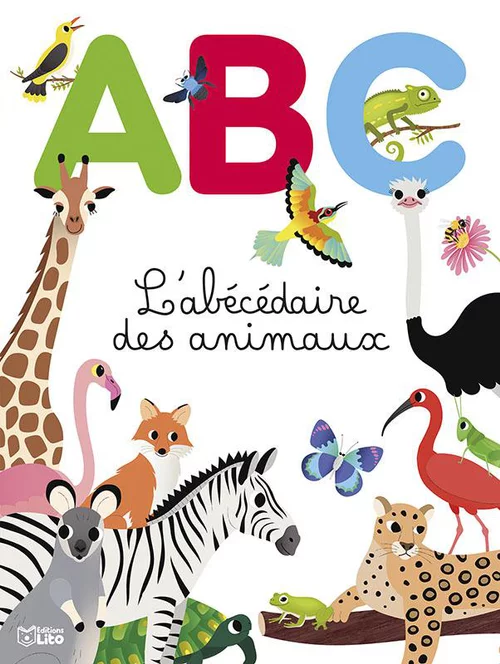 Pour votre confort en extérieur：Livre L'Abécédaire des animaux aux Éditions Lito dès 3 ans - 32 pages