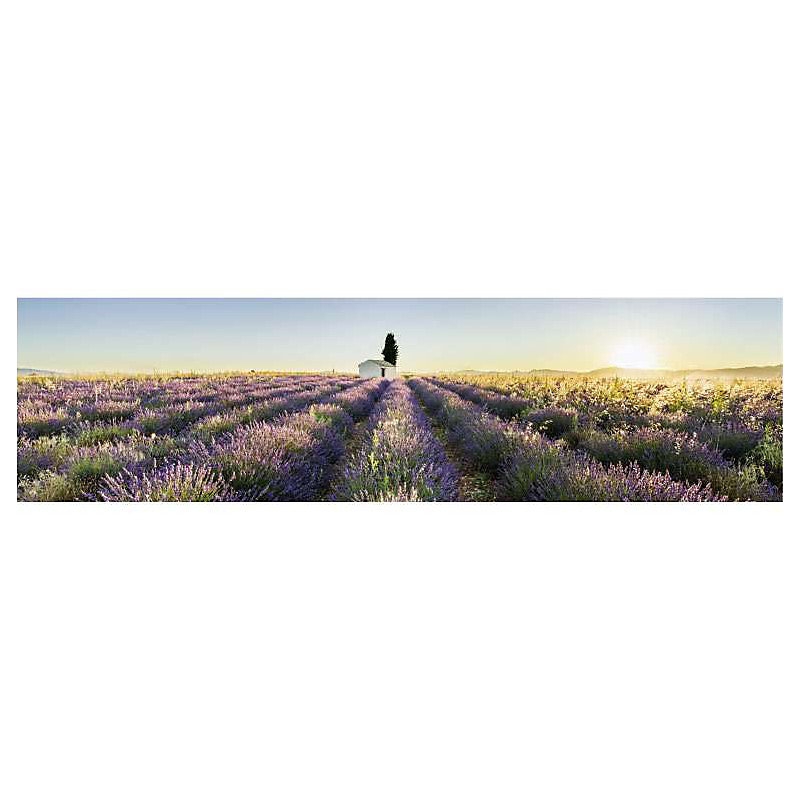 Brise vue imprimé VALENSOLE | H.0.8 x L.3 m – 100% occultant – Made in France par Scenolia + kit de fixation offert