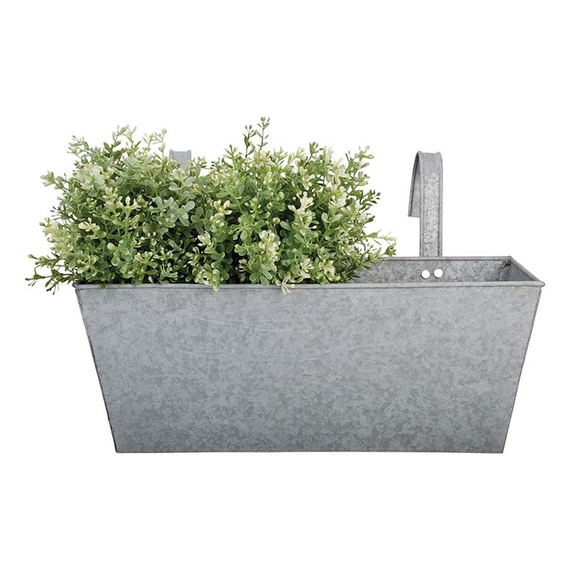 Jardinière en Zinc Patiné - Balcon et Terrasse