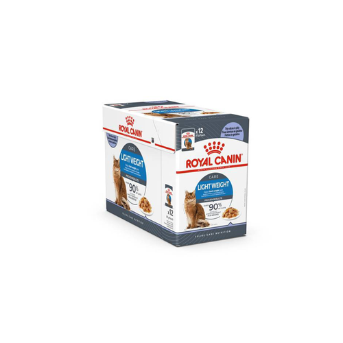SACHET FRAÎCHEUR EN GELÉE CHAT ROYAL CANIN® LIGHT WEIGHT CARE - 12X85G