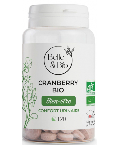Belle et Bio - Cranberry bio - 120 comprimés