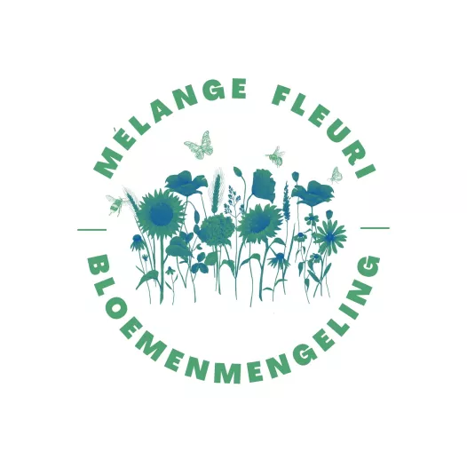 Mijn honingdragende biologische bloemenveld