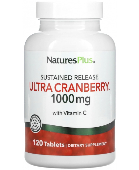 Nature's Plus - Ultra Canneberge 1000mg - 120 comprimés