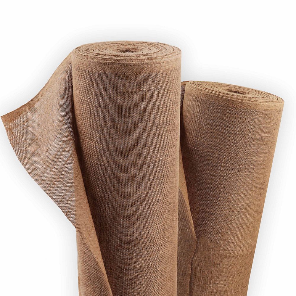 40m x 1m tissu de jute 305g/m² tapis de jute de jardin tissu de jute Aquagart