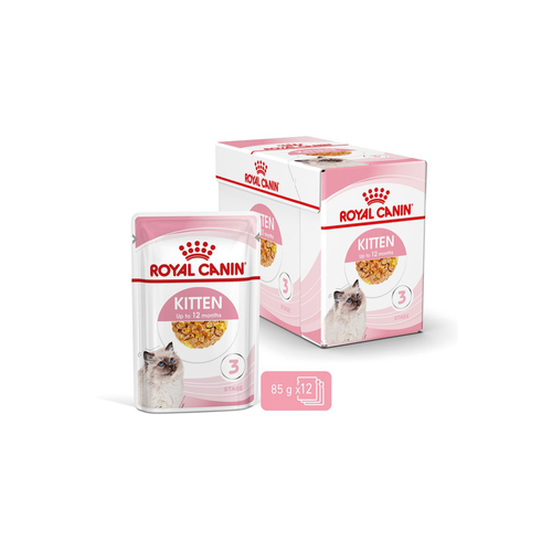SACHET FRAÎCHEUR EN GELÉE CHATON ROYAL CANIN® KITTEN - 12X85G
