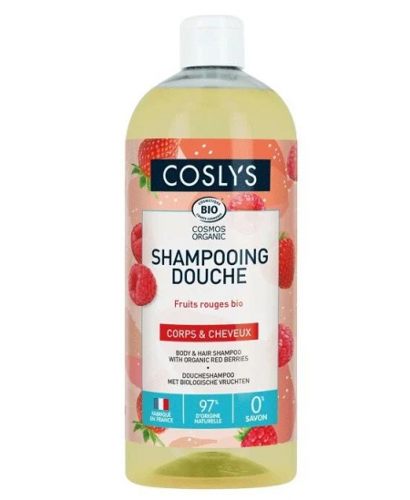 Coslys - Shampoing douche Vitaminé aux Fruits Rouges - 1L