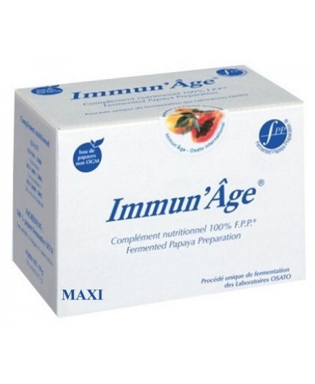 Immun'Age Osato - 10 Sachets de Papaye Fermentée