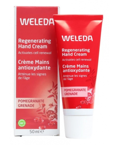 Weleda - Crème mains régénératrice à la Grenade - tube 50 ml