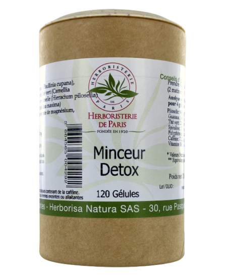 Herboristerie De Paris - Minceur Détox - 120 gélules