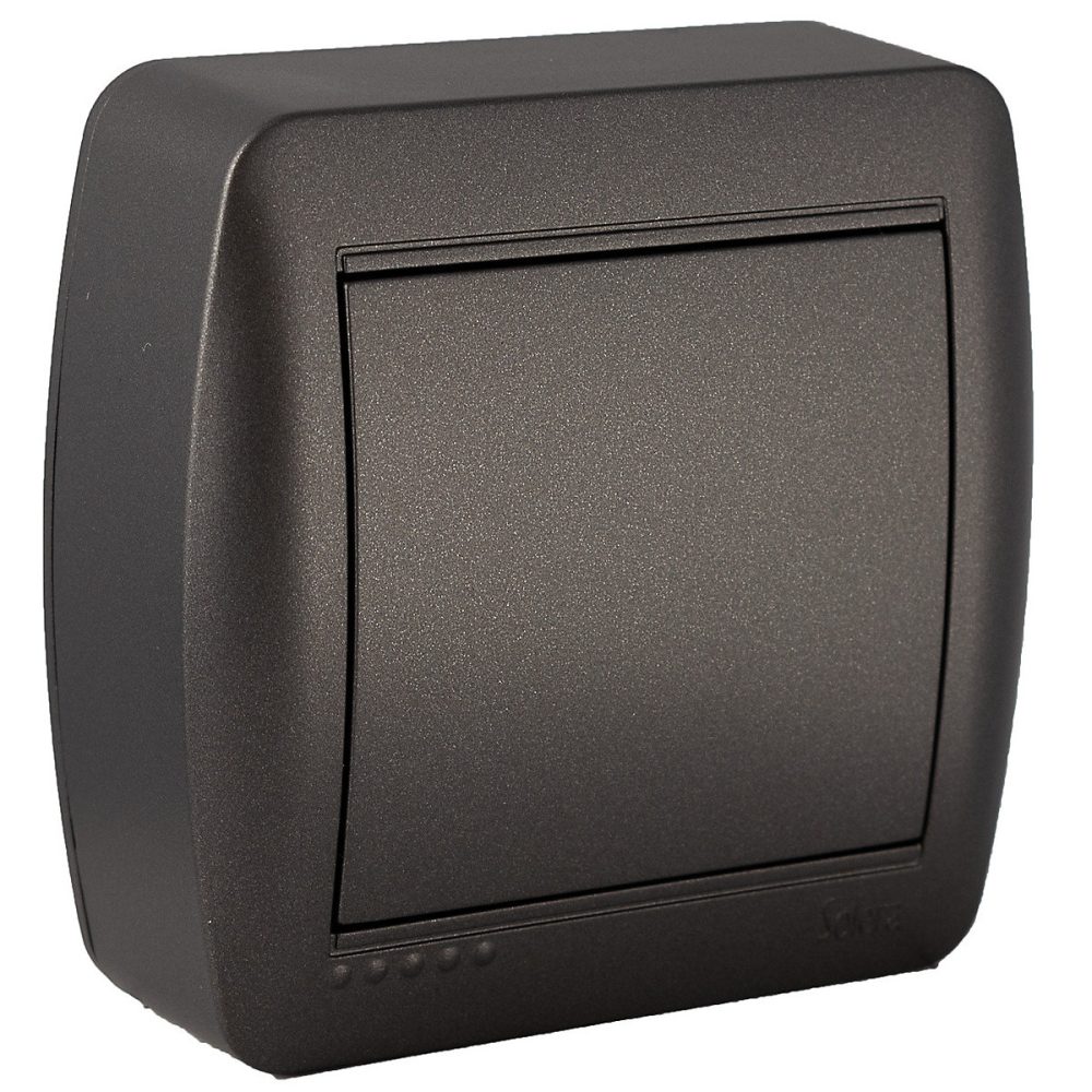 Boite de dérivation noir graphite – Solera