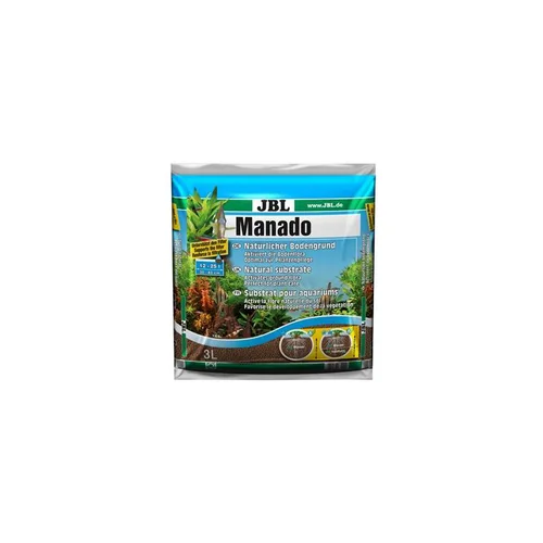 Idée pour le jardin：Substrat sol naturel, granulométrie fine et optimisante pour les plantes JBL MANADO S - 3L