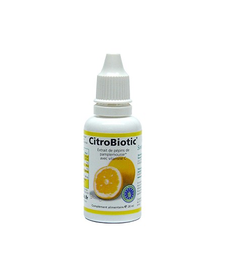 Citrobiotic Extrait de pépins de Pamplemousse 20 ml
