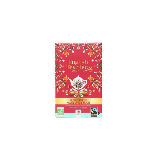 Pensé pour le jardin：Noël à Ceylan bio English Tea Shop - 20 sachets