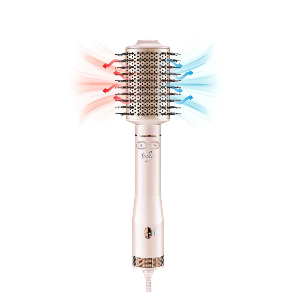 YOGHI Brosse soufflante rotative HAIR REVERSE - Rose