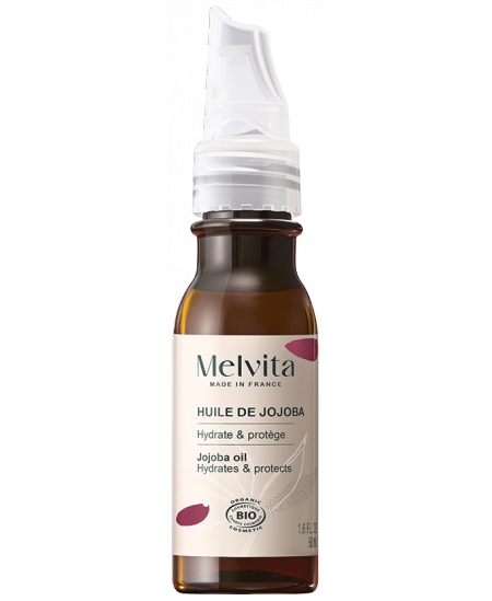 Melvita - Huile de Jojoba Hydratante Réparatrice - 50 ml