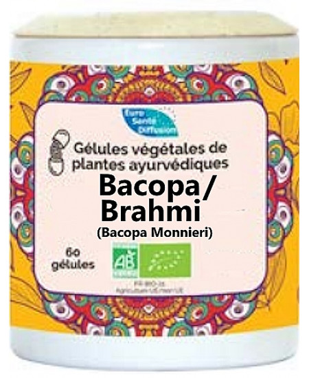 Phytofrance Bacopa Brahmi BIO 60 gélules