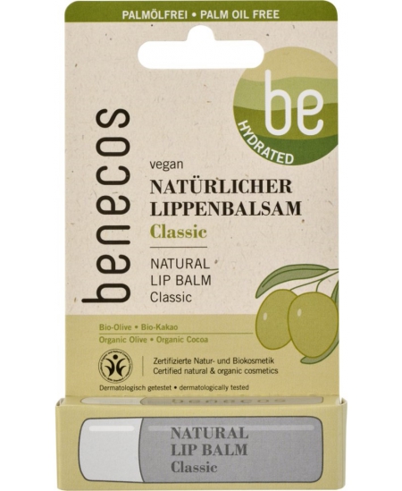 Benecos - Baume à lèvres Classique - 4 gr