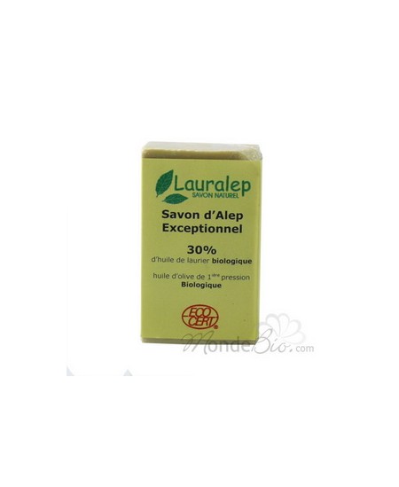 Lauralep - Savon d'Alep Exceptionnel 30% huile de Laurier - 150 gr