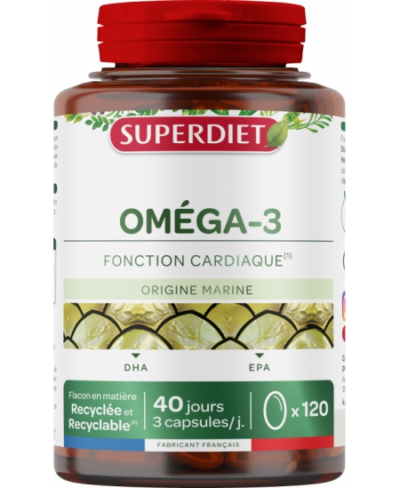 Super Diet - Oméga 3 - 120 capsules