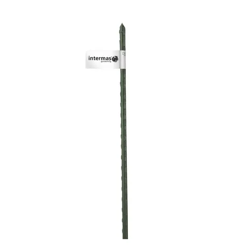 Essentiel pour le jardin：Tuteur acier plastifié coloris vert Ø 11 mm x 1,20 m