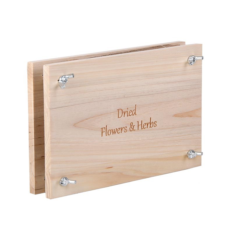 Presse fleurs avec vis - Pressoir traditionnel en bois